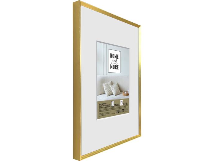 Home and More Rahmen L4 13 x 18 cm Gold Aluminium