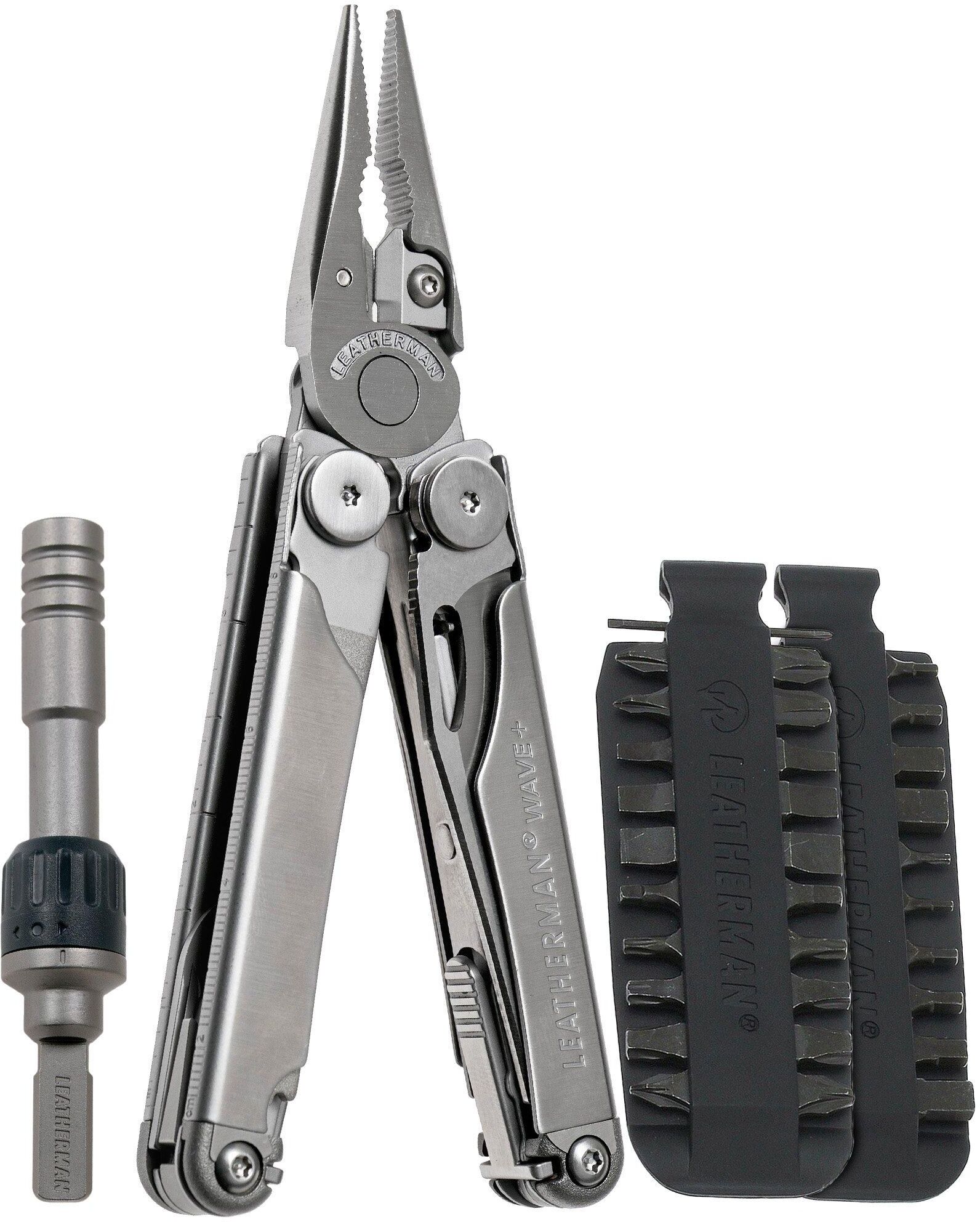 Leatherman Wave Plus con Ratchet Driver e Bit Kit