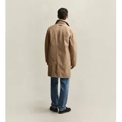 Gant für Herren. 7006643 Mantel hell (Taupe) (S), Lässig, Klassisch, Bio-Baumwolle