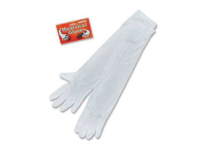 Bristol Novelty BA144 Handschoenen Opera Wit, Dames, One Size