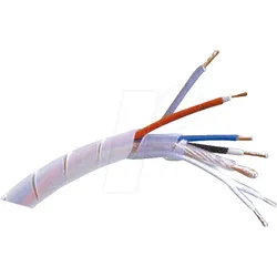 SPIRAL 20-3 - 3m-Ring Spiralband, Ø4-20mm, transparent weiß