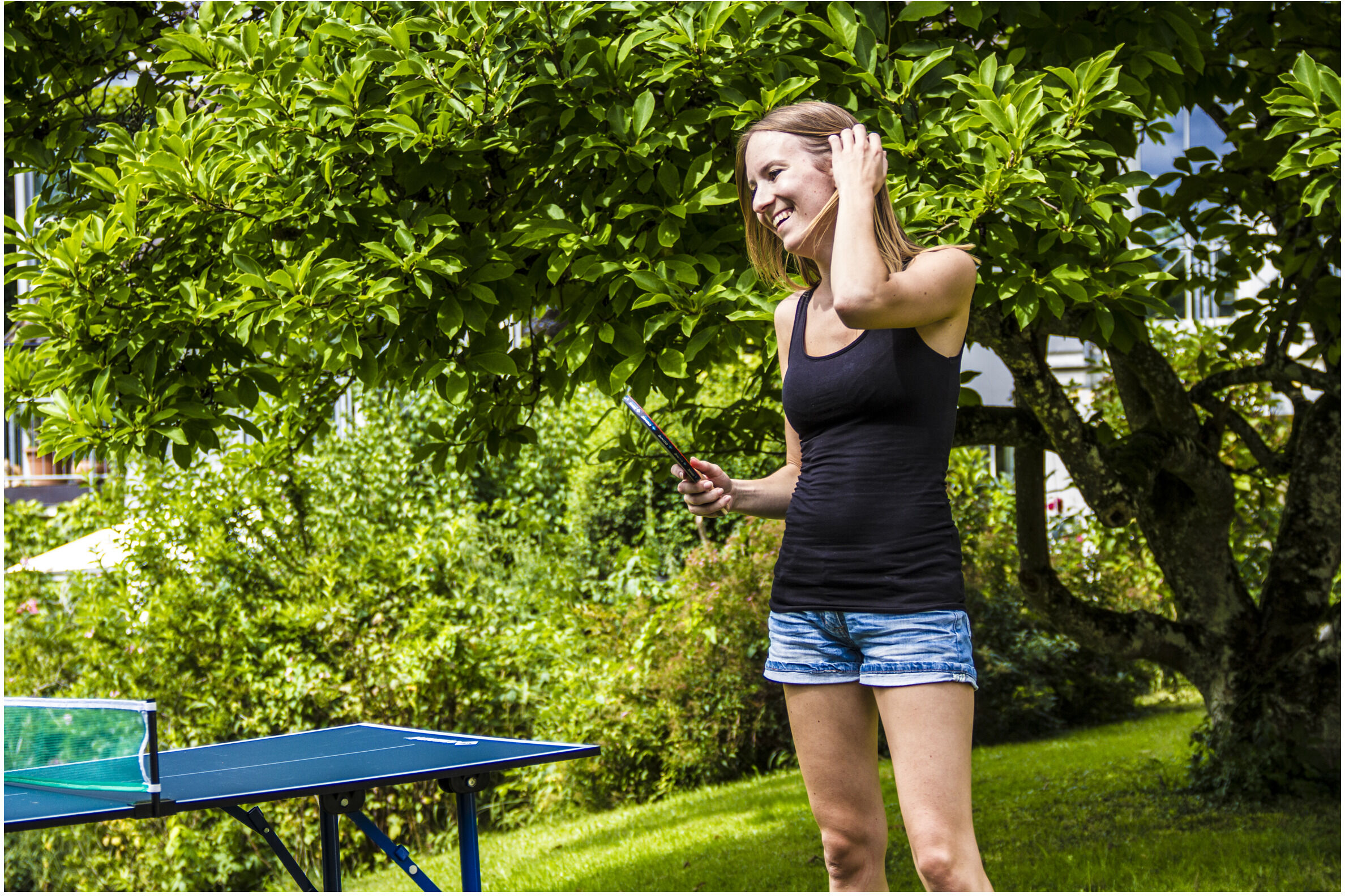 SCHILDKRÖT-FUNSPORTS Schildkröt Mini-Tischtennisplatte »Midi XL«, mitteldichte Holzfaserplatte