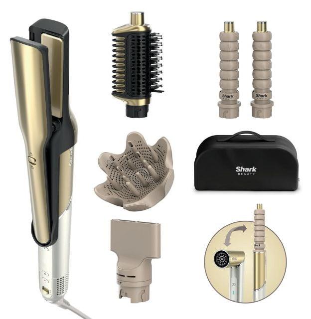 Shark 6-in-1 Hd6052seu Glam Haartrockner Golden Golden One Size