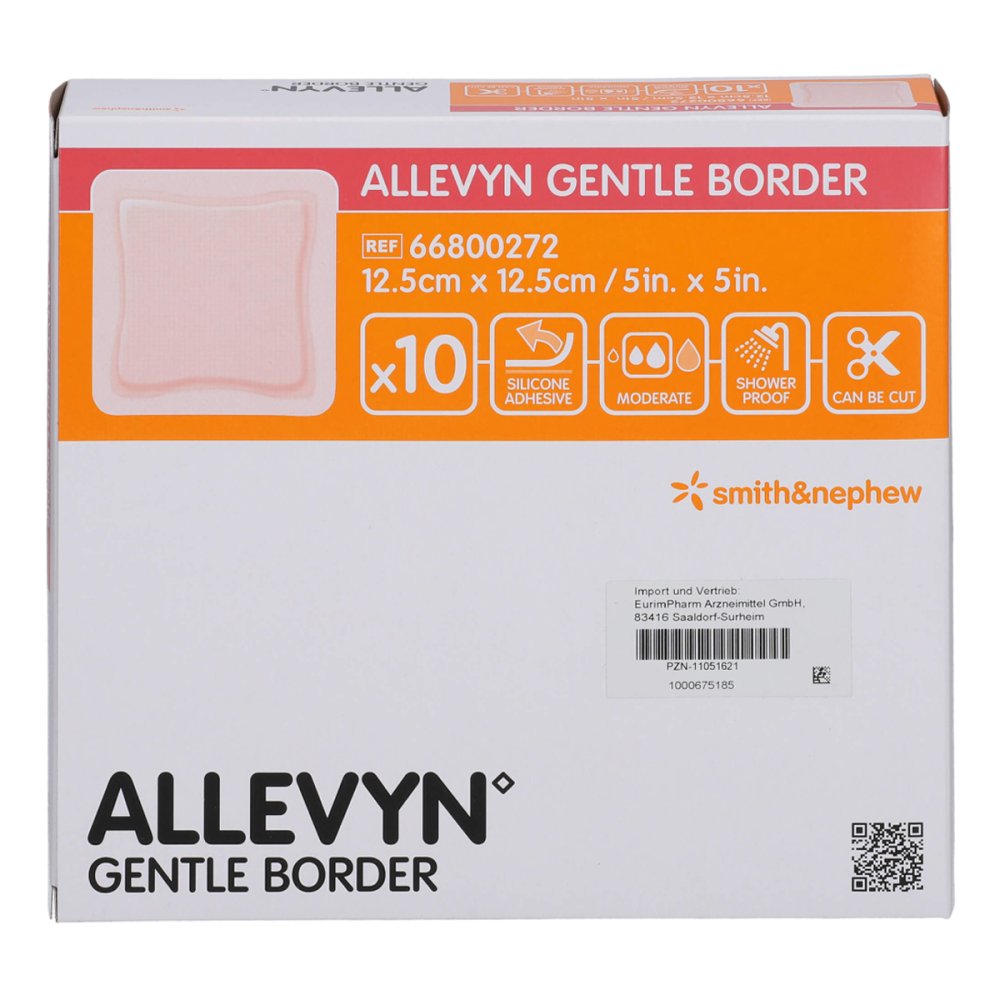 Avitamed GmbH Allevyn Gentle Border 12,5x12,5 cm Schaumverb. 13984794
