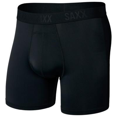 Saxx - Smooth Flex Light Compression Boxer Brief - Kunstfaserunterwäsche Gr M schwarz