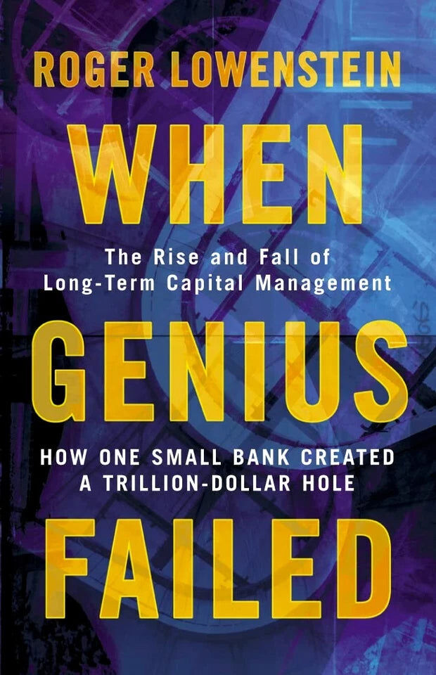 Various Publishers When Genius Failed & How to Calm Your Mind 2 Book Set - Roger Lowenstein & Chris Bailey - Paperback Non-Fiction Collection - Finance & Wellbeing