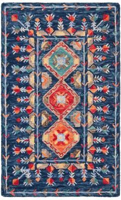 SAFAVIEH Handmade Aspen Leona Boho Tribal Wool Rug