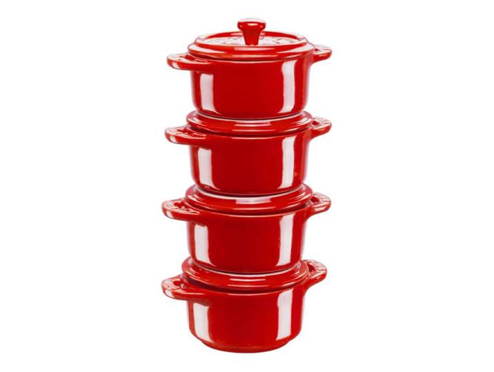 STAUB Set van 4 Keramische Potten Cadeau Geven