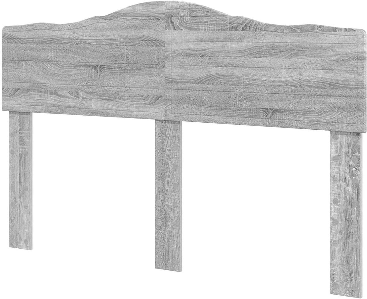 Modern Hoofdbord Slaapkamer Grijs Sonoma - Breedte: 163 cm