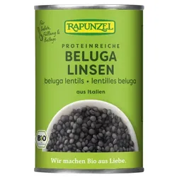 Rapunzel Beluga Linsen in der Dose bio