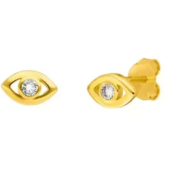 LEAF - OHRSTECKER - Evil Eye - gold