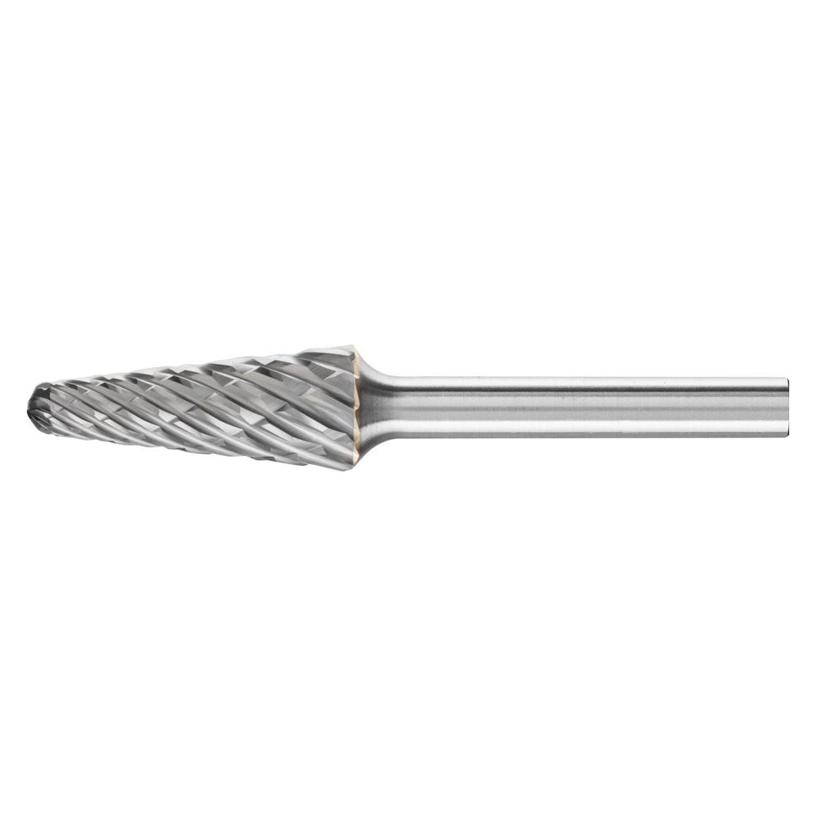 Pferd Hartmetall Hochleistungsfrässtift CAST Rundbogen KEL Ø 12x30mm Schaft-Ø 6 mm für Gusseisen (KEL 1230/6 CAST)