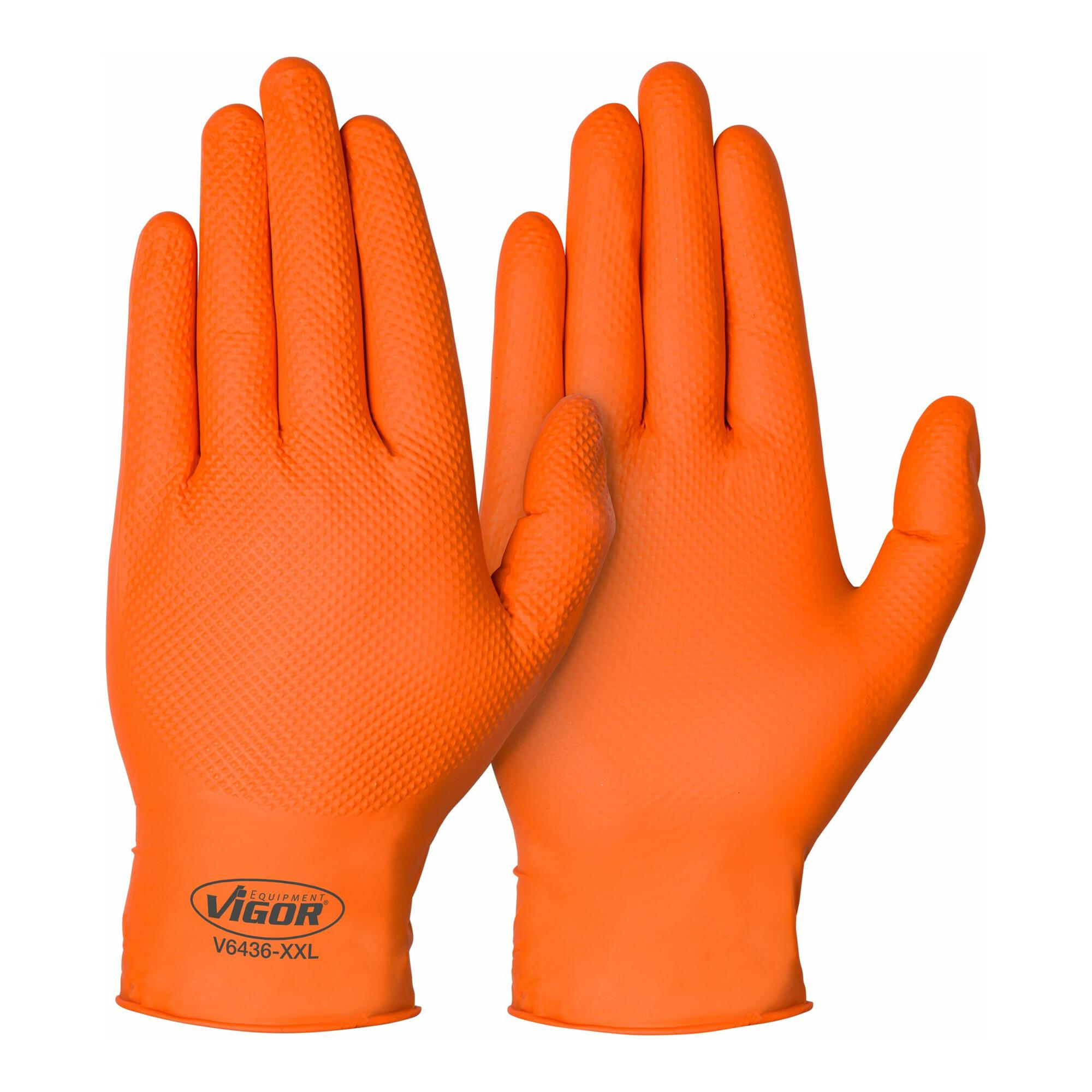VIGOR Handschuhe, Grip, V6436-XXL, 90-teilig)