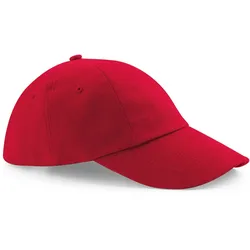 Beechfield Unisex 6-Panel Niedrigprofil Kappe Klassische Cap B58 classic red one size