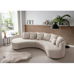 Wohnlandschaft Limoncello Beige Cord