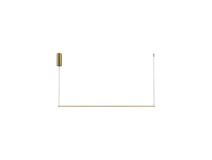 Corner LED Design Hängelampe „Halo“ Messing Maytoni
