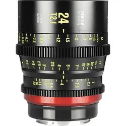 Meike Prime 24mm T2.1 Cine Objektiv Vollformat RF Mount (Vollformat), Objektiv, Schwarz