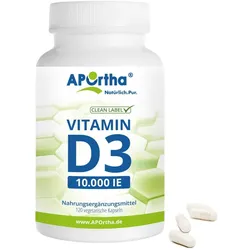 APOrtha® Vitamin D3 Depot 10.000 IE - 250 μg - Kapseln 120 St