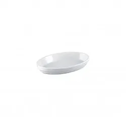 Stapelbare ovale Backform 24x15x4,5 cm, ofenfest