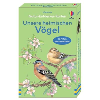 Natur-Entdecker-Karten: Unsere heimischen Vögel, Nonbook von , Usborne, 978-1-03-570330-2