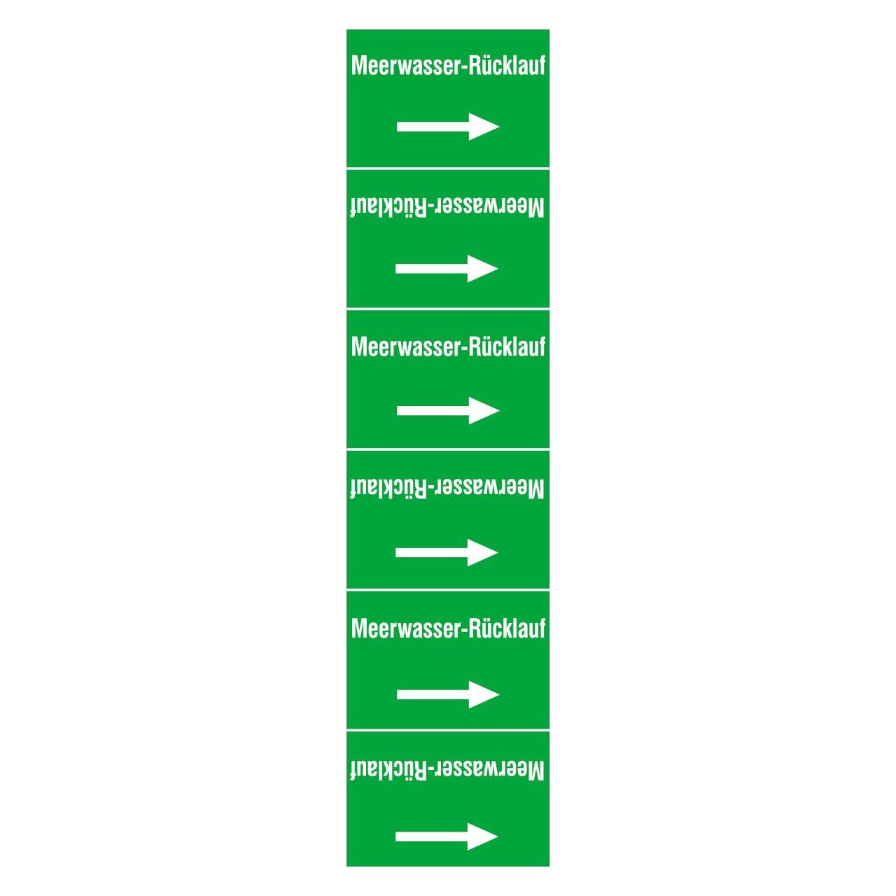 Brady ISO 20560 Rohrmarkierer - Wasser (318770)