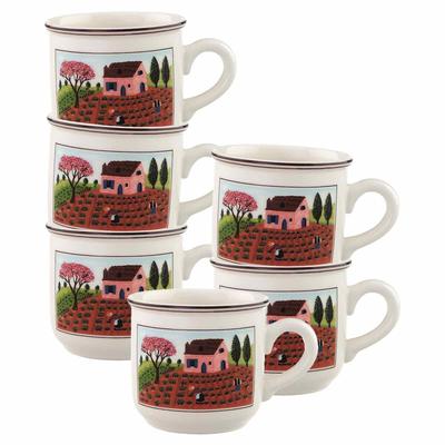 Villeroy & Boch Design Naif Kaffeetasse 200 ml 6er Set - DS
