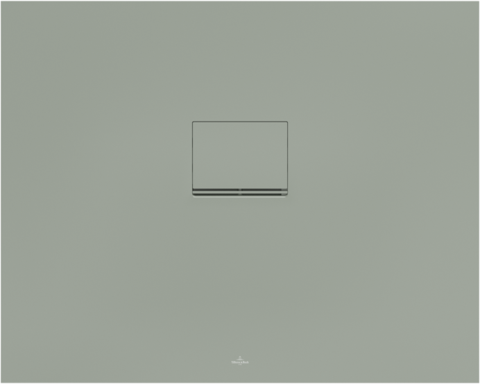 Villeroy und Boch Squaro Infinity Duschwanne UDQ1080SQI2BVR8 100x80x4cm, morning green