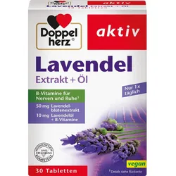 Doppelherz Lavendel Extrakt + Öl 30 ST