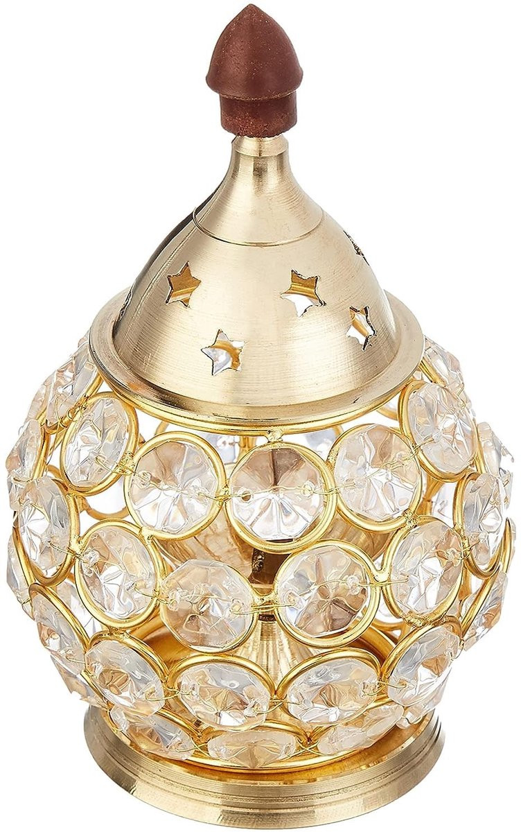 Elzusha Akhand Diya Olie Lamp voor Thuis en Tempel Decoratie