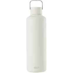 equa Edelstahltrinkflasche Timeless 1l - weiß