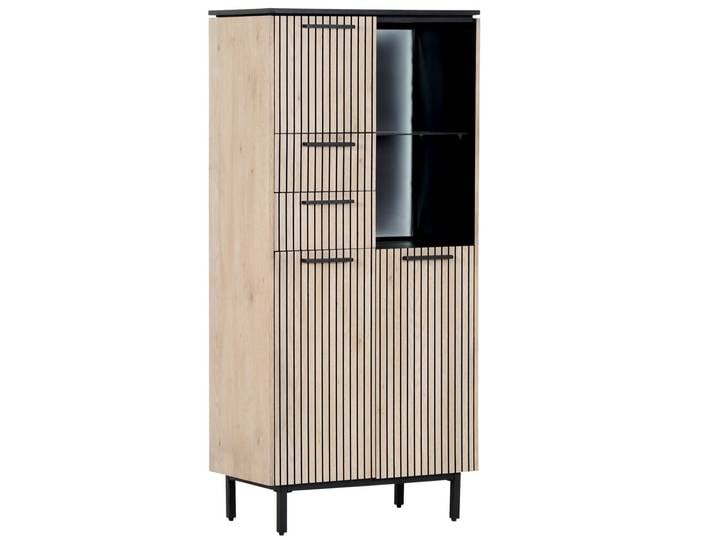 Z2 Vitrine PANAMA, eiche, Holznachbildung