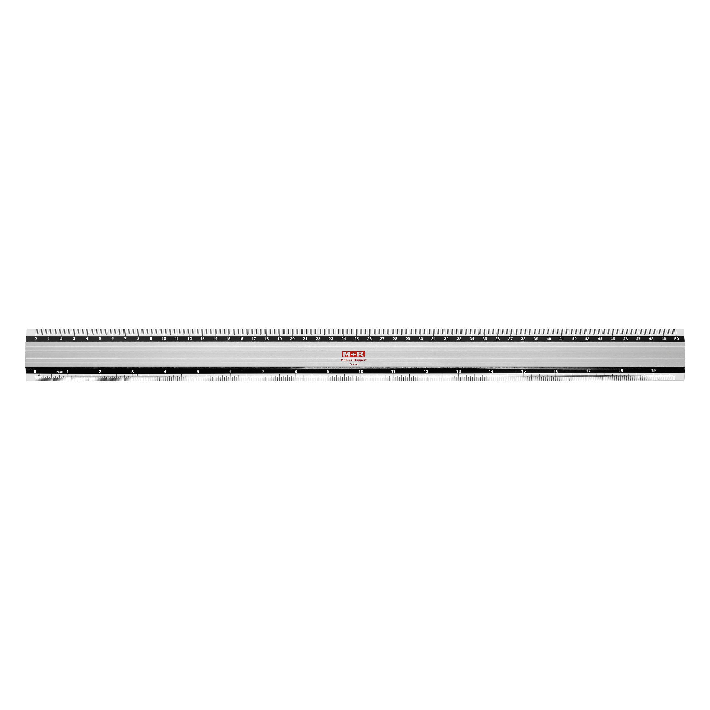 M+r Möbius Ruppert Lineal 50.0 cm silber (50 cm) (18500000)