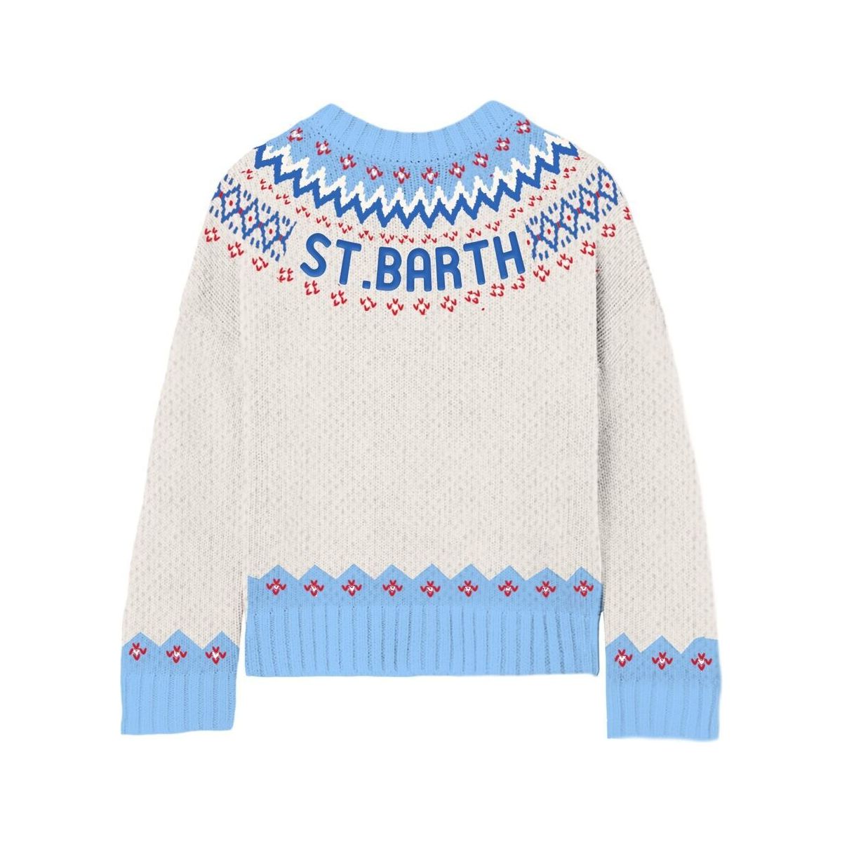 MC2 Saint Barth Kyla Nordic NEW Crewneck Sweater st barth 1031 (01371M) M KYLA00101371M-01371M-M