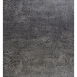Diamond Garden Ausziehtisch-Platte PALERMO 170 / 220 / 270 x 100 cm, HPL Beton Dunkel - OHNE BEINE