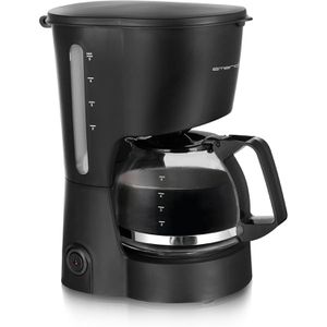 Emerio Kaffeemaschine CME-116801, mit Glaskanne, 0,6 Liter, 600 Watt, schwarz, bis zu 5 Tassen