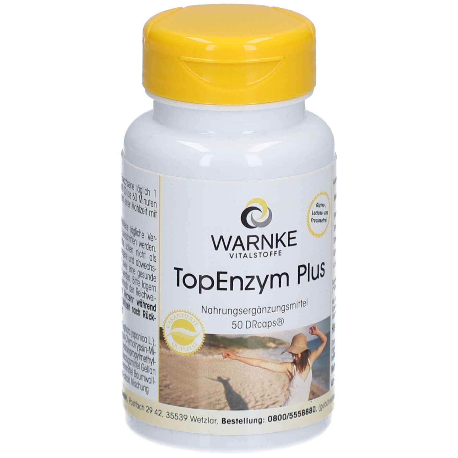 Topenzym Plus magensaftresistente Kapseln 50 St magensaftresistent