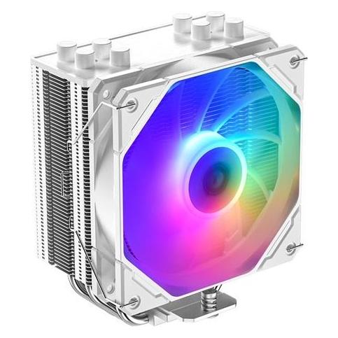 ID-Cooling SE-224-XTS ARGB CPU-Kühler - Weiss - 120-mm-Lüfter - 220 W TDP - 4 Heatpipes (COLIDCSE-224-XTSARGBWHITE)