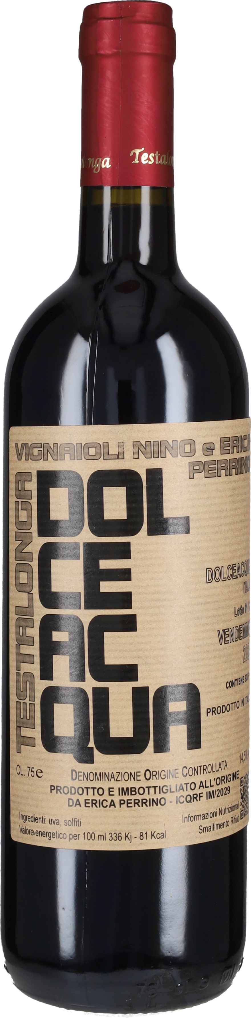 Testalonga - Antonio Perrino Rossese di Dolceacqua Testalonga-Nino Perrino 2025