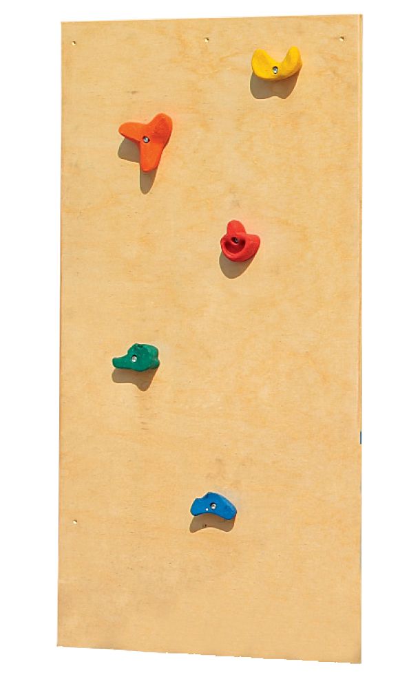 KARIBUHOLZT Akubi Kletterwand Classic inkl.5 Stk. Klettersteine 16927961