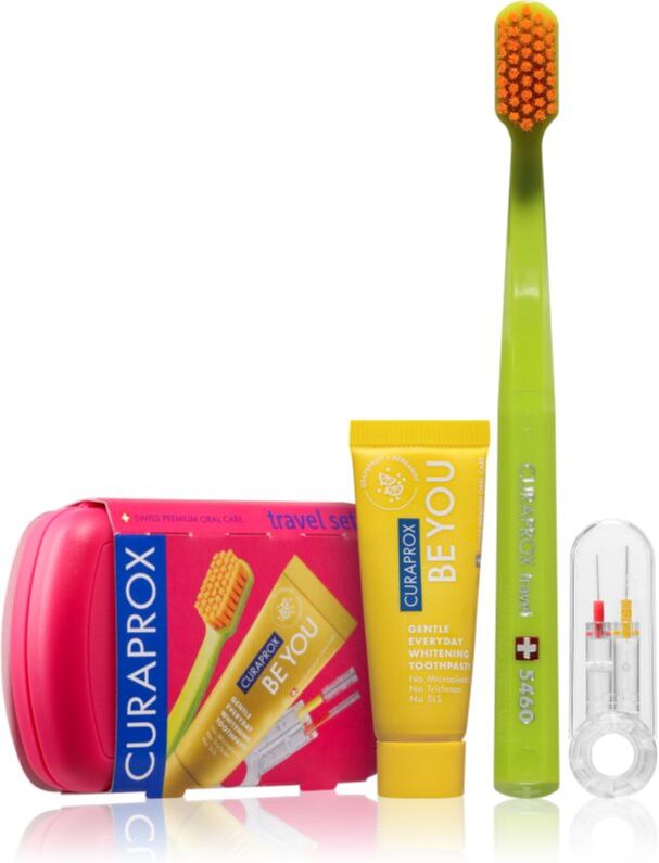 Curaprox Travel Set Kit de voyage dents, langue et gencives