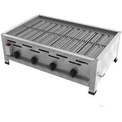 ChattenGlut Professional Gastrobräter 4-flammig Tischgerät 14,7kW und Rost