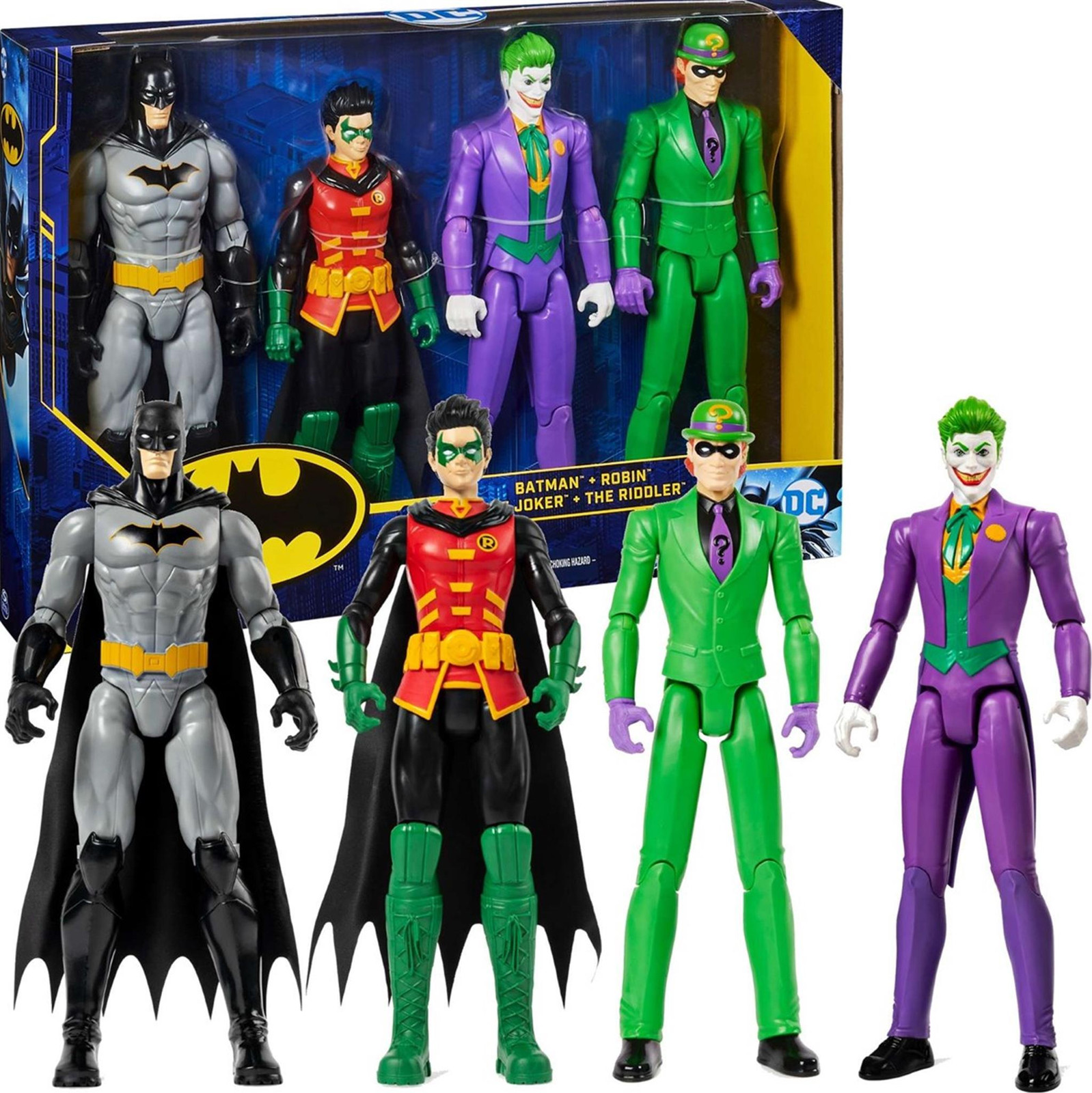 Spin Master DC Comics Batman Actiefiguren Set, 3 stuks, Meerkleurig