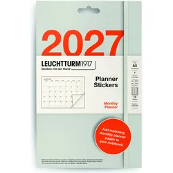 Leuchtturm 1917 Monatsplaner-Sticker 2027 EN
