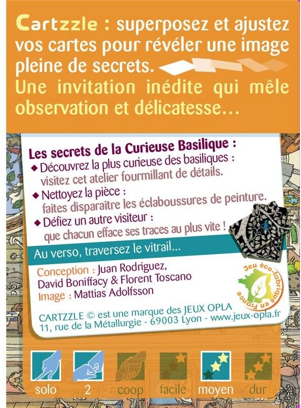 Jeux OPLA Cartzzle Curieuse Basilique