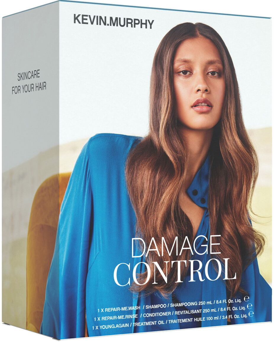 600ml KEVIN.MURPHY DAMAGE CONTROL KIT (Shampoo 250ml + Conditioner 250ml + Oil 100ml)