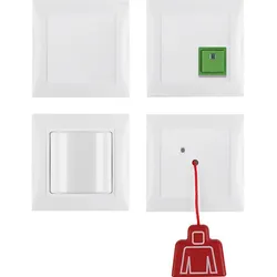 Hager/Berk Notruf-Set kompl. pws/gl S.1/B.3/B.7 Glas 52008989