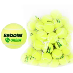 Tennisbälle - Babolat -green in bag
