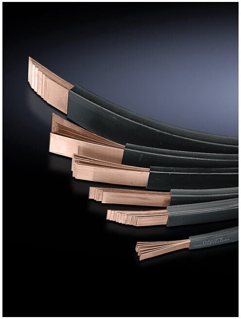 Rittal Barrette en cuivre, laminée 10x63 mm, 2 m de long SV 3579.005 (3579005)