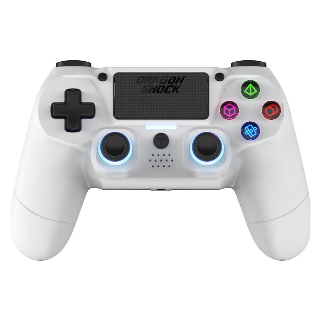 DragonShock Controller Mizar Wireless weiss PS4 (PS4) (DSCPS4-WH)