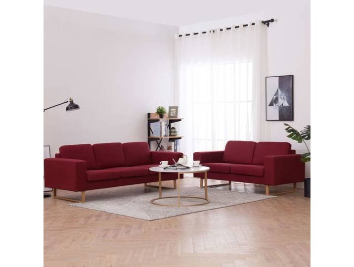 Ensemble de Canapé 2 pcs Meuble de Salon Mobilier de Salon Canapé-Lit Sofa de Salon Maison Salle de Séjour Intérieur 276865